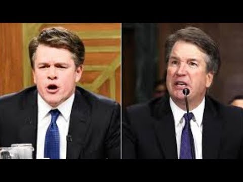 Matt Damon plays a fiery Brett Kavanaugh in the SNL premiere’s cold open