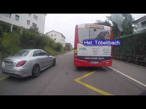 AHW Busbetriebe / Zimmerbergbus: Linie 126 Wädenswil, Bahnhof -  Hintere Rüti