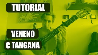 🎸CÓMO TOCAR UN VENENO DE C TANGANA 🧪| CON ACORDES Y TABLATURAS | Tutorial de guitarra COMPLETO