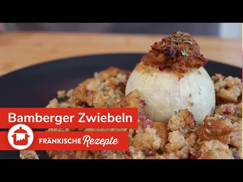 BAMBERGER ZWIEBEL: Gefüllte Zwiebel mit Rauchbier-Soße! 🍺