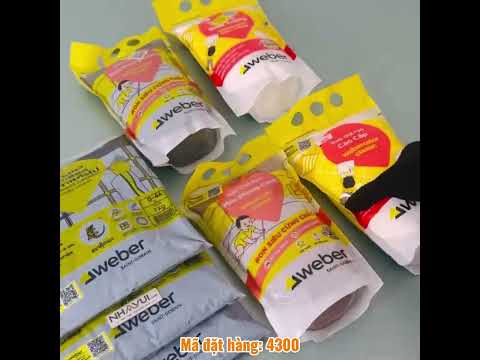 Keo chà ron Weber webercolor Classic, bao 1 kg