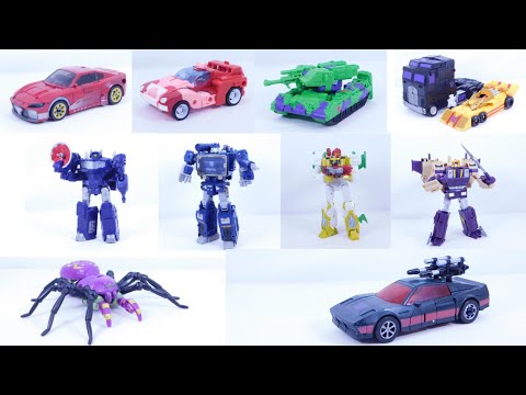 Transformers Legacy Wave 2 Stop Motion Compilation