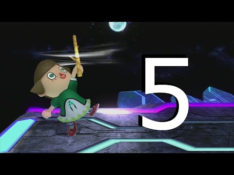 Super Smash Bros Wii U - For Glory!: Villager (1v1) #5 | Nothing special