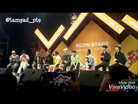 180930 PENTAGON PLAY GAMES STAR LIVE TALK @KCON 2018 THAILAND