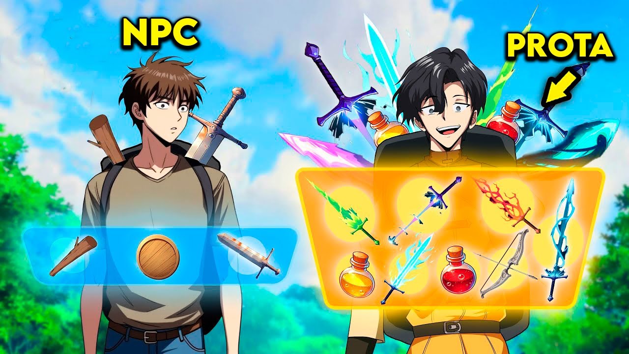 ELE TEM UM INVENTÁRIO INFINITO E TODOS OS ITENS DE CLASSIFICAÇÃO SSS, TORNANDO O MAIS FOTRE | MANWHA