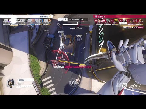 SP9RK1E GENJI POV Highlights | Paris Eternal vs Washington Justice | OWL S3 Week 26