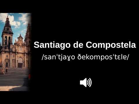 🇪🇸 How to pronounce Santiago de Compostela (CORRECTLY!)
