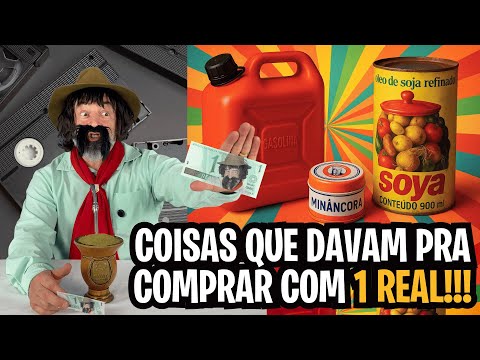 COISAS QUE DAVAM PRA COMPRAR COM 1 REAL - PROGRAMA BAGUAL DO GAUDÊNCIO