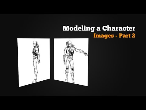 Modeling a Character in Maya - part 2 of 10