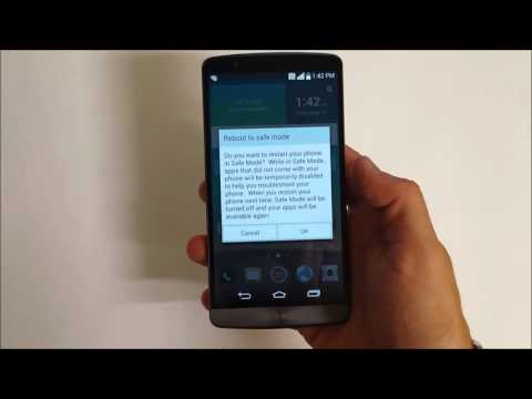 How to get LG G3 IN & OUT of safe mode
