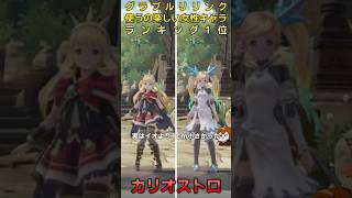 グラブルリリンク使うの楽しい女性キャラ1位「カリオストロ」【GRANBLUE FANTASY Relink / グランブルーファンタジー リリンク】