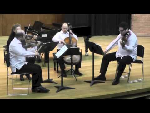 Haydn -- Quartet in F-minor, op. 20, no. 5 -- II.  Menuetto and Trio