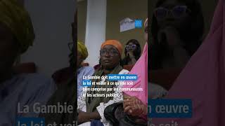 Gambie : Interdiction des mutilations génitales féminines
