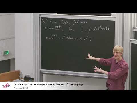 Alexander Smith: Quadratic twist families of elliptic curves with unusual 2∞-Selmer groups