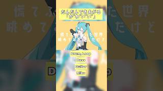 ドラムがバキバキでかっこいいぜ✨ #初音ミク #vocaloid #ボカロック