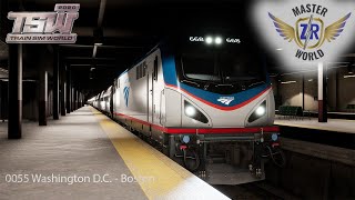 0055 Washington D.C. - Boston - Northeast Corridor New York - ACS-64 - Train Sim World 2020