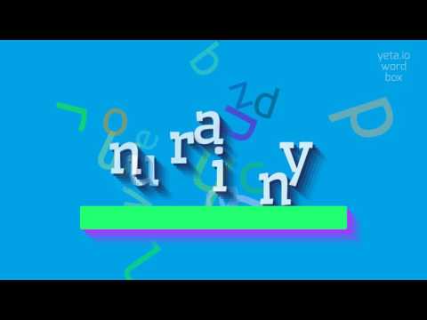 How to say "unrainy"! (High Quality Voices) Video
