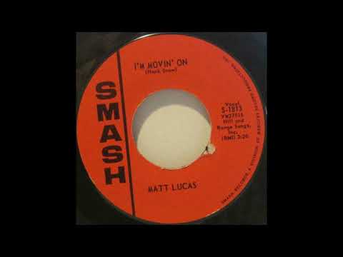 MATT LUCAS - I'm Movin' On