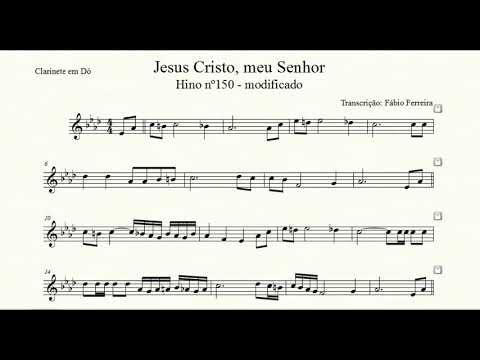 Hino 150 - Misael Berganton - Partitura.