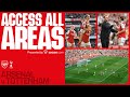 ACCESS ALL AREAS | Arsenal vs Tottenham Hotspur (4-0) | All the goals, celebs, fans and more!