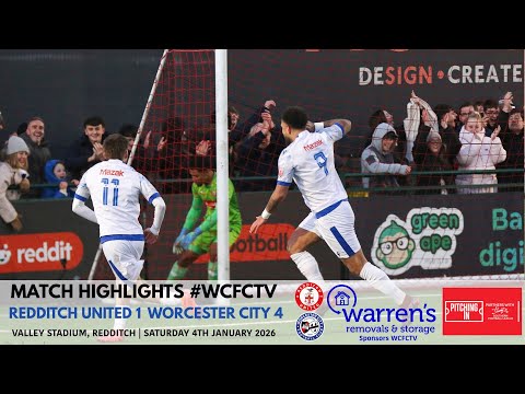 Redditch United 1 Worcester City 4 | Pitching In Southern League Premier Central Division