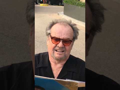Jack Nicholson Says "No" When Asked About Starring In Any New Movies ????