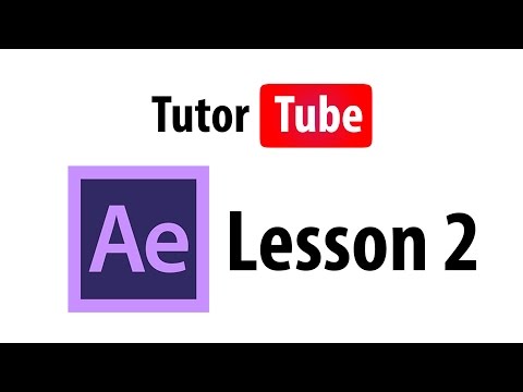 After Effects Tutorial Lesson 1 Composition and Keyframes