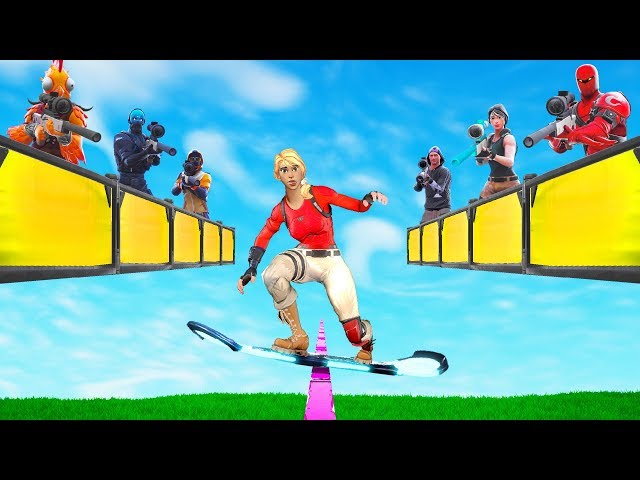 Fortnite EXTREME SNIPERS vs SURFERS! (Fortnite Creative Mode)