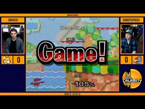 Rocky III | Snacks! (Fox) vs Roboticphish (Falco) Winners Round 3 - Melee