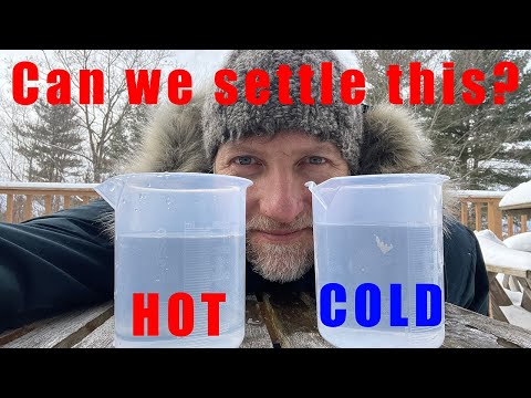 Does hot water actually freeze faster than cold water? Testing the Mpemba effect