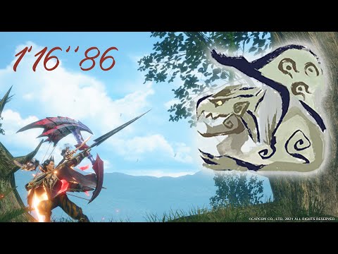 【MHR:SB|PC】Solo Rathian TA Wiki Bow ラシアン・ボウ | 1'16'86