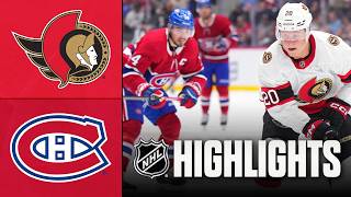 Montreal Canadiens vs Ottawa Senators