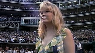 1997 ASG: LeAnn Rimes performs the national anthem
