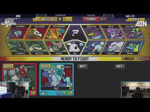 SundAON 015 Rivals of Aether Grand Finals MSB vs adi L
