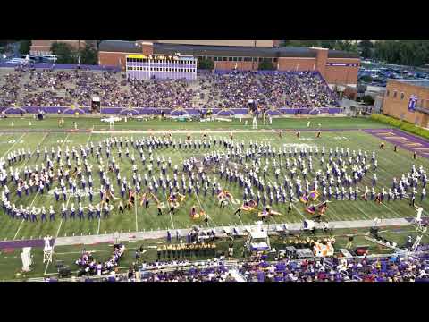 JMU Marching Royal Dukes halftime 9/9/2017 (JMU v ETSU)