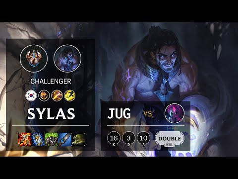 Sylas Jungle vs Evelynn - KR Challenger Patch 10.16