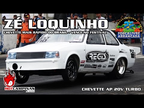 Chevette FLT mais rápido do Brasil Vence o 22º Festival de Arrancadas