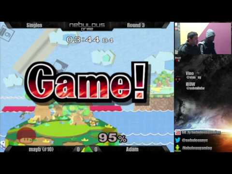Nebulous Prime Melee X-Mas Eve Special: Singles - Round 3: mayb (#10) vs. Adam