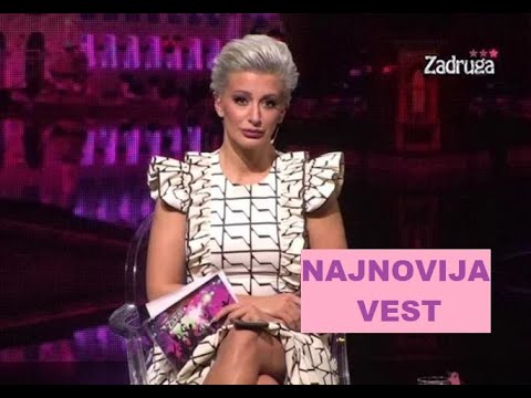 NE VODI EMISIJU VIŠE? OGLASILA se Dušica Jakovljević pa OTKRILA NOVOSTI #zadruga #zadrugainfo