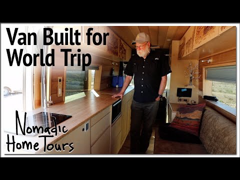 Van Built for 3 Year World Trip