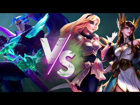 X1 Yasuo contra Irelia e lux