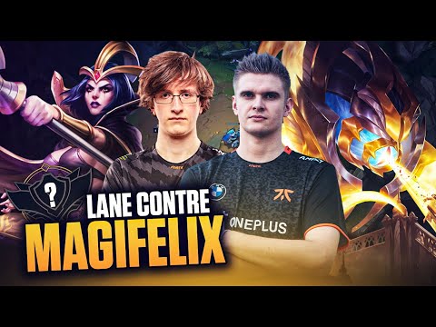 LANE CONTRE MAGIFELIX SUR LEBLANC POUR MA DERNIÈRE GAME DE PLACEMENT | VEL'KOZ MID SAISON 11 LOL FR