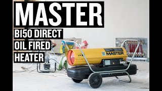 Master B150 Direct Oil Fired Space Heater - Dual Voltage video thumbnail