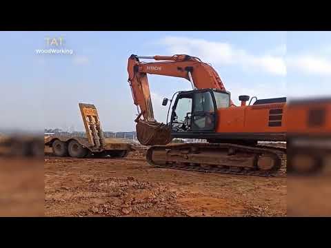 35 10 Amazing Dangerous Idiots Excavator Operator Skill   Fastest Climbing Excavator Machines Drivin