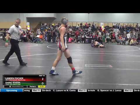 High School (11th - 12th Grade) 120 Dario Rivera Lions Den Wrestling Vs Landen Fischer Westside Ra