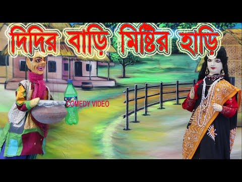 দিদির বাড়ি মিষ্টির হাড়ি, comedy video, DIDIR BARI MISTIR HARI, Putul nach,funny video,  paped show,