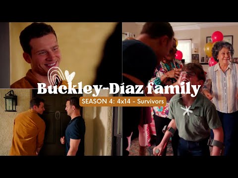 Eddie is released from the hospital and Buck takes him home | 4x14