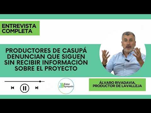 Álvaro Rivadavia, Productor de Lavalleja