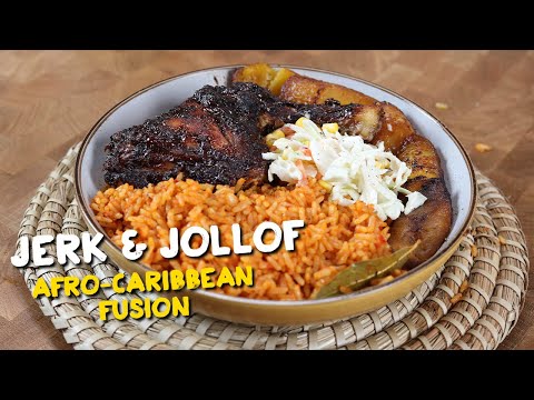 JERK CHICKEN & JOLLOF RICE | EASY, Quick & Delicious Recipe