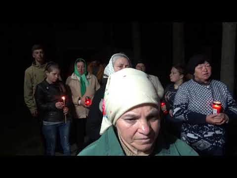 Lumina Sfanta a ajuns la Suceava. Secvente de la Slujba de Inviere, comuna Fantanele, judet Suceava